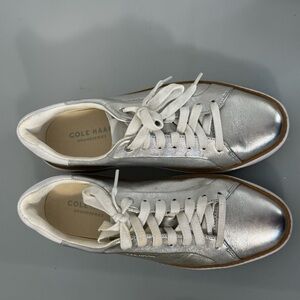 Cole Haan Grand Pro Sneaker 8B Silver